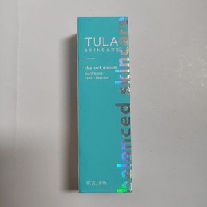 NEW TULA The Cult Classic Purifying Face Cleanser 1 oz Mini Travel Size Clean